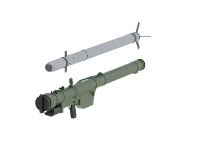 Strela 2 9K32 Strela-2 3D model