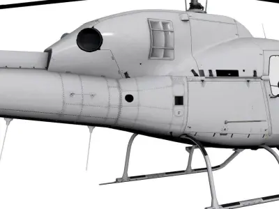 AS355 Ecureuil II 3D model