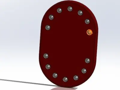 Gear pump 3D print model