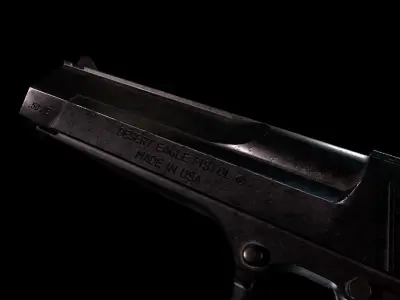 Black Desert Eagle 50 AE 3D model