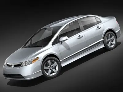 Honda Civic sedan 2007-2010 3D model