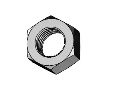 M6 NUT 3D model