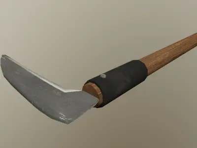 Kama weapon Free low-poly 3D model