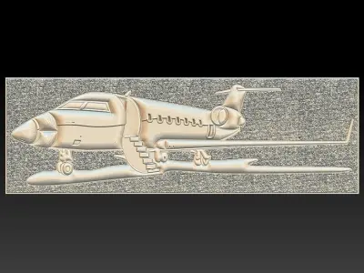 Jet Suitable for embossing Hot Foil Technique 3D model