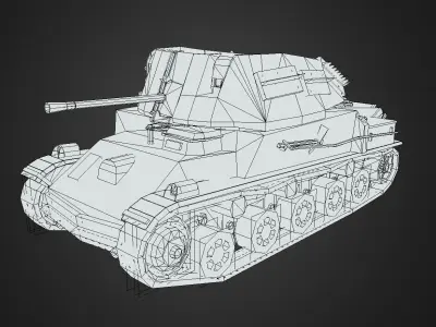 40M Nimrod Low-poly 3D model