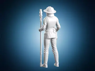 Star Wars Rebel Soldier Miniature 3D print model