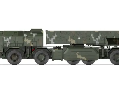 Grim 2 Sapsan 2018 3D model