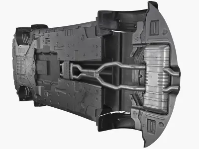 Car Underbody 3D model