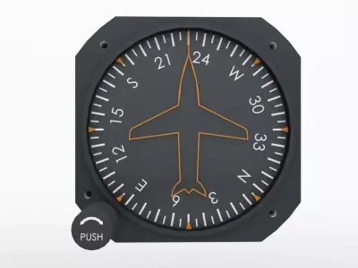 Directional Gyro 3D model