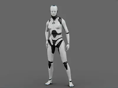 META HUMAN BOT-B Rigged for Unreal Engine - Unity - MIXAMO  3D model purchase