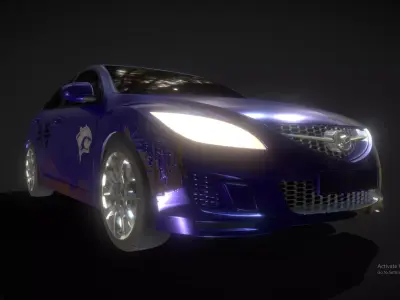 Mazda Car Free 3D model
