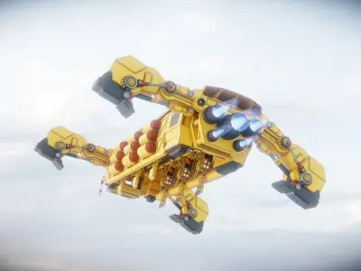 HEAV MULE from Godzilla X Kong Free 3D model