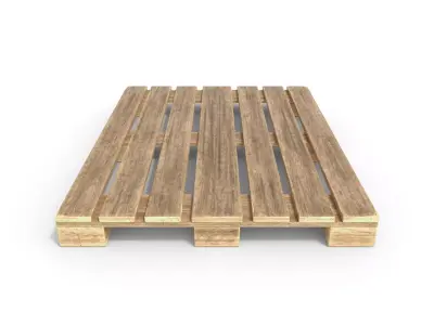 Wooden Pallet 3 3D model
