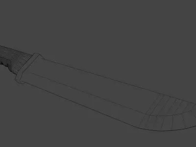 Hestia Knife Free low-poly 3D model