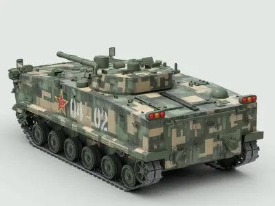 ZBD 97 Chinese IFV 3D model