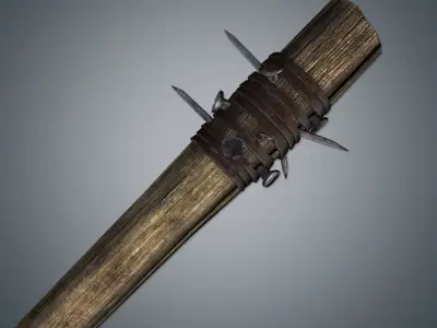 Medieval Tools and Weapons Pack Low-poly 3D model