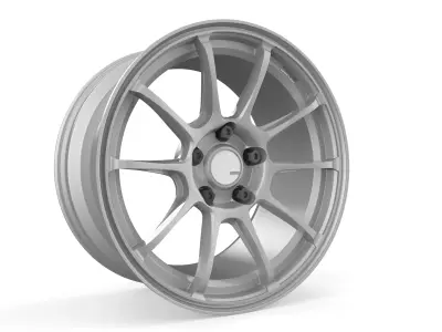 SSR GTV02 Wheel 3D model