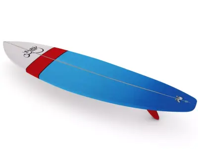 Surfboard 3d Model 05 3D model