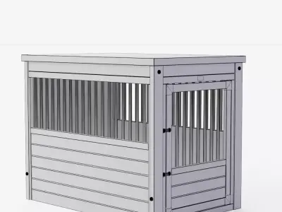 Littell Pet Crate 3D model
