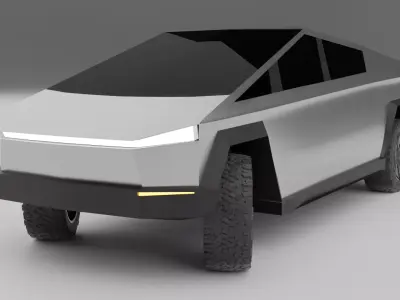 tesla cybertruck model Free 3D model