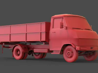 Hanomag Henschel F65 3D print model