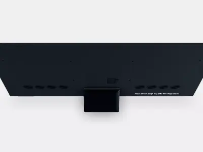 85 QE85QN800CUXCE NeoQLED 8K TV Dials 3D model