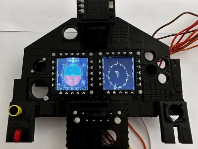 BOEING T45 Complete cockpit Stl files only 3D print model 3D print model