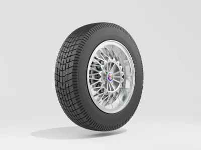 Alfa Romeo Z33 Free Time 1984 Wheel 3D Model 3D model