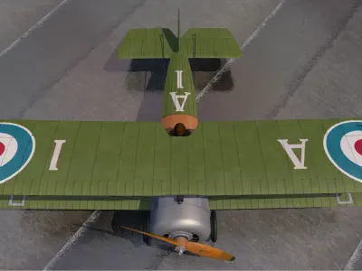 Sopwith Pup 3D model
