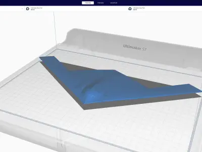 Northrop Grumman B-21 Raider Low-poly 3D model