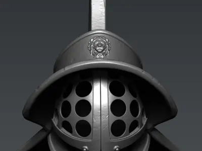 Gladiato Helmet 3D print model