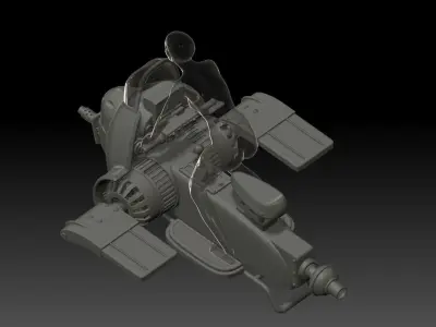 sh effect Figuarts JacksDo Bulma capsula 3D print model