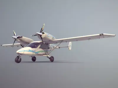 Accord-201 Discovery Livery Low-poly 3D model