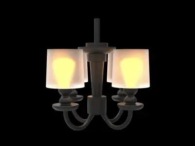 ceiling light Free low-poly 3D model
