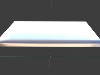 GLASS TABLE TOP Free low-poly 3D model