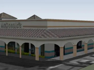 McDonalds 3D model