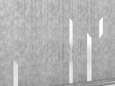 Venix Decorative Wall Free 3D model