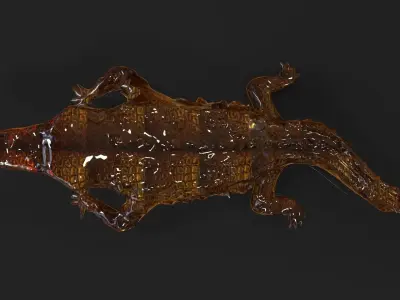 T-Croc crocodile Free 3D model