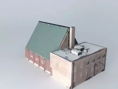 Building in Chicago , IL , USA Free 3D model