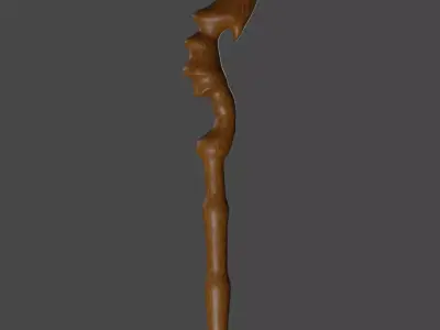 Swagger wood stick from Skyrim Free 3D model