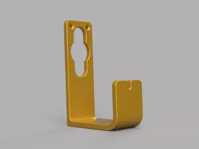Tap-Mounted Garden Hose Hanger 3D print model