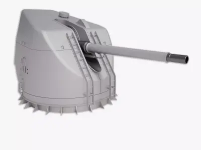 Otobreda 127-54 Compact 3D model