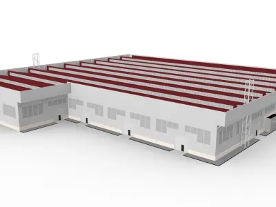 INDUSTRIAL STRUCTURES 3 3D model