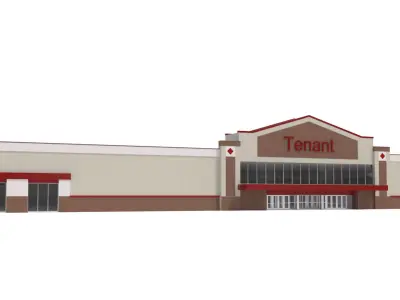 Retail-006 building 3D model