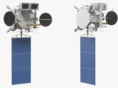 Geostationary Operational Meteorological Satellite 2 3D model