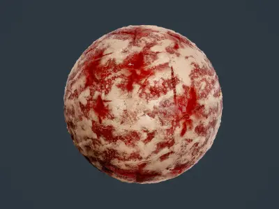 23 Cut Skin Bullet Hole Seamless PBR Textures Texture