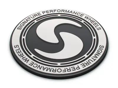 Signature Performance logo 3D model