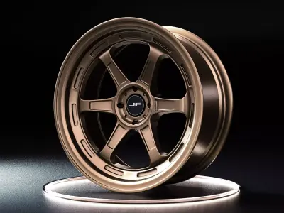 Volk Rays TE37 Rally Spec II 3D model