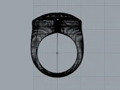 Anello cuore sviluppo Free 3D model