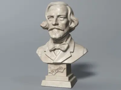 Verdi Bust 3D model